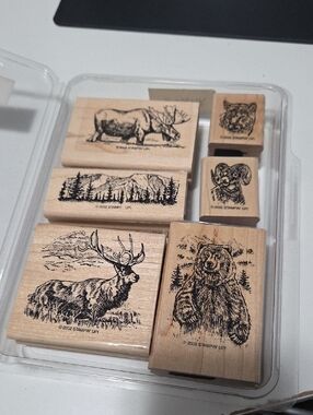 Yukon Rubber Stampin Up Set